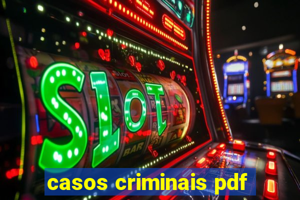 casos criminais pdf